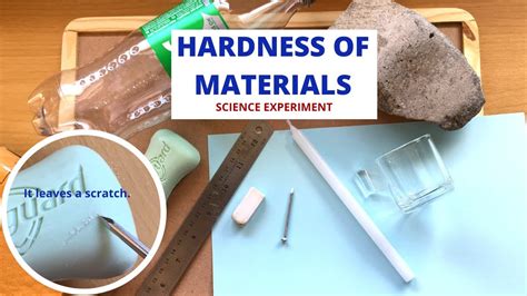 how to test hardness of materials|hardness of materials examples.